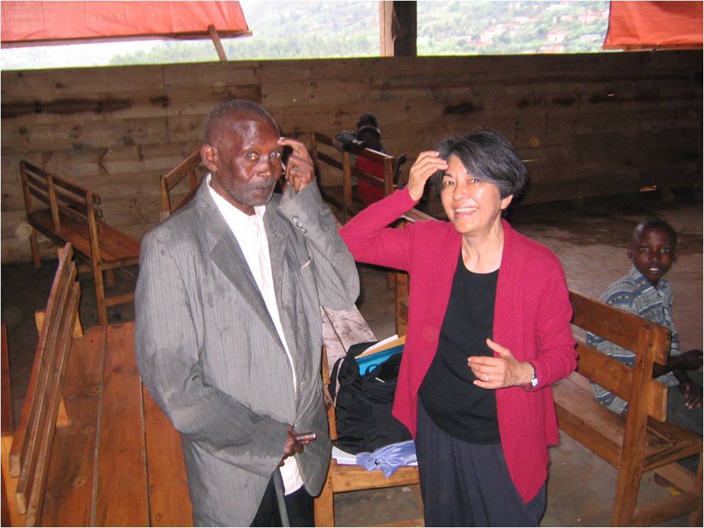 TFT trauma relief for Rwanda Genocide Survivor